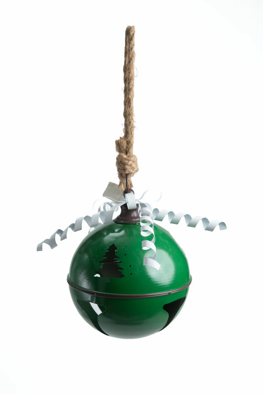 Cascabel Decorativo Navideño con Motivos y Listón