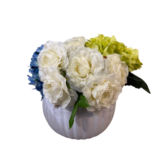 Centro de Mesa "CM Hortensias y Rosas"