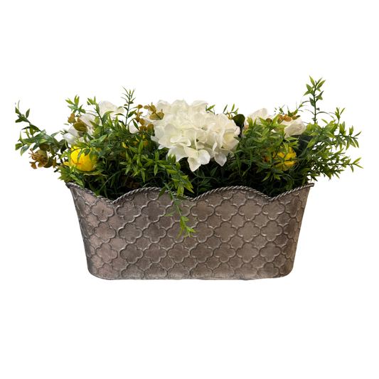Arreglo Floral Base Plateada MP
