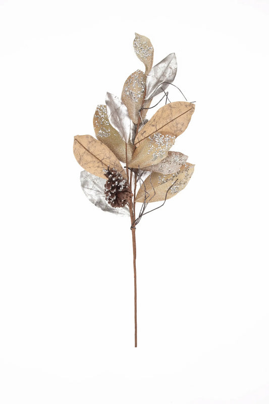 Vara de Hojas de Magnolia Champagne