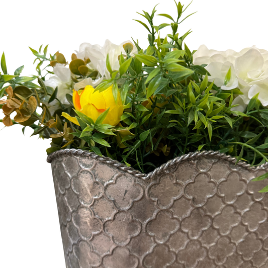 Arreglo Floral Base Plateada MP