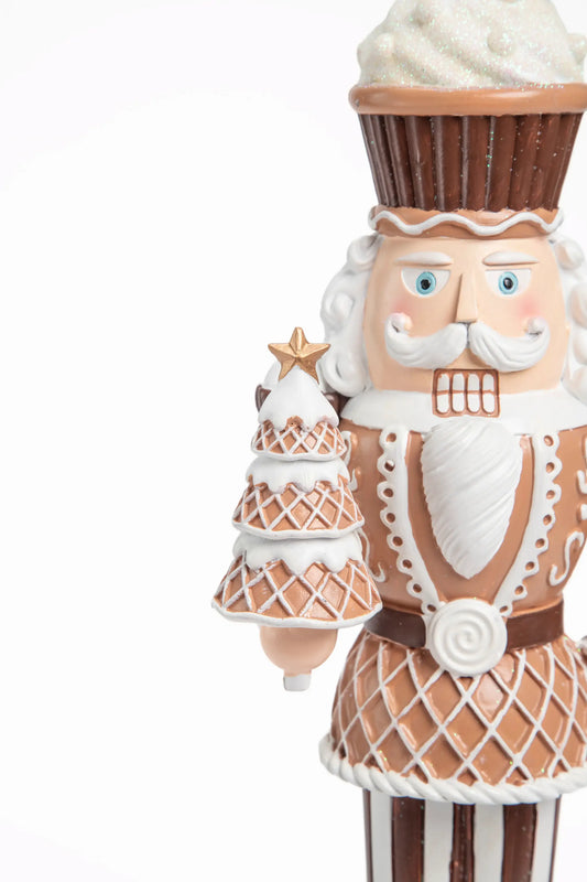 Figura de Cascanueces Estilo Pan de Jengibre