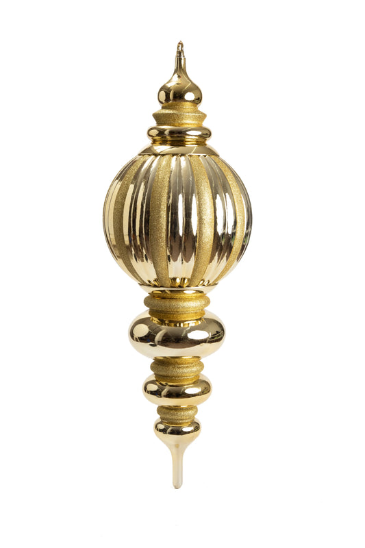 Ornamento Navideño Finial Glitter
