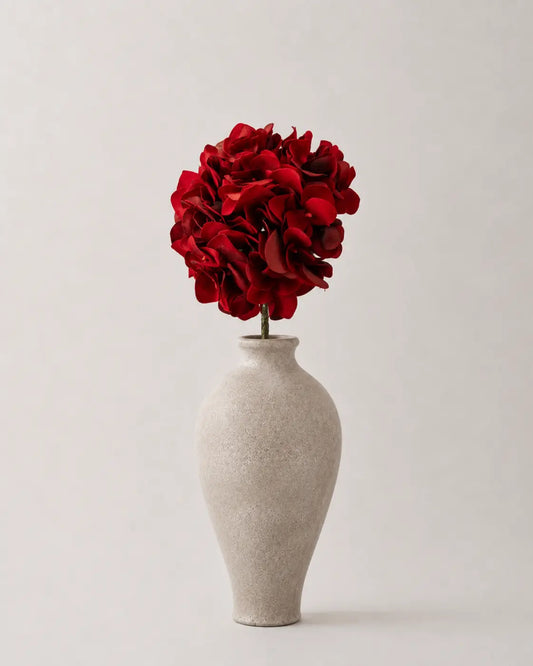 Flor de Hortensia Roja