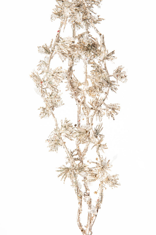 Vara Colgante Champagne con Diamantes