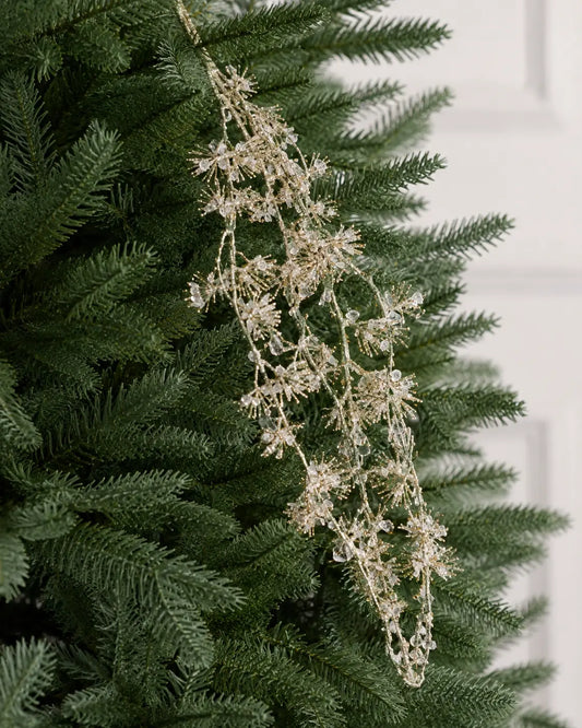 Vara Colgante Champagne con Diamantes