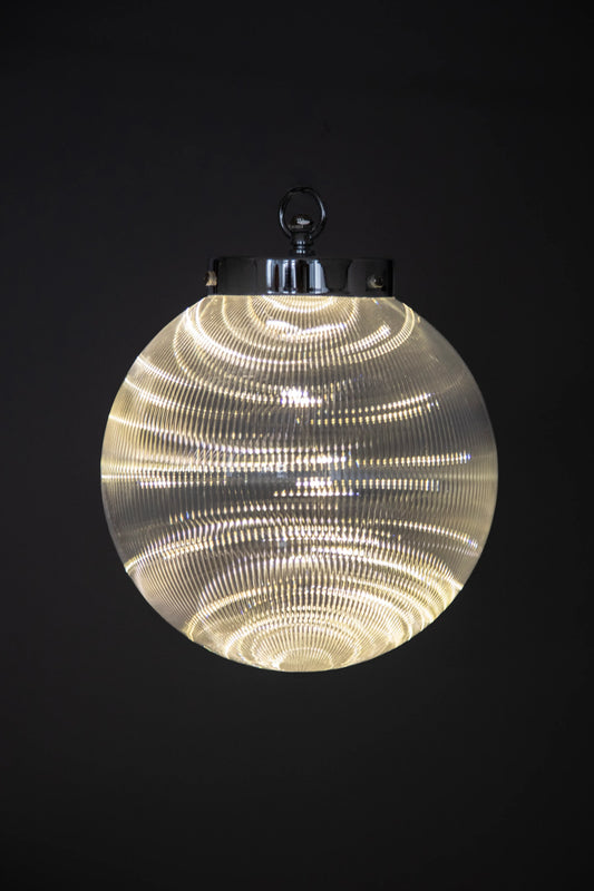 Esfera Luminosa LED Blanca Cálida Diseño Prismático