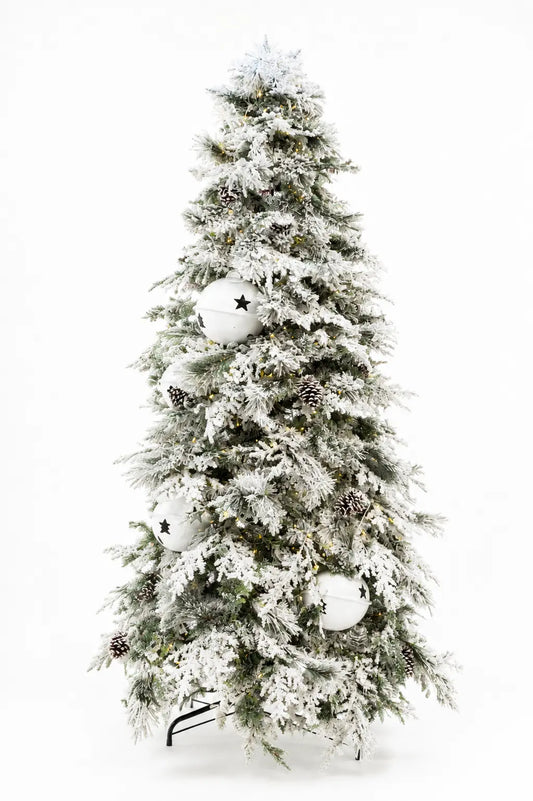 Árbol Nevado 2.40m con doble follaje