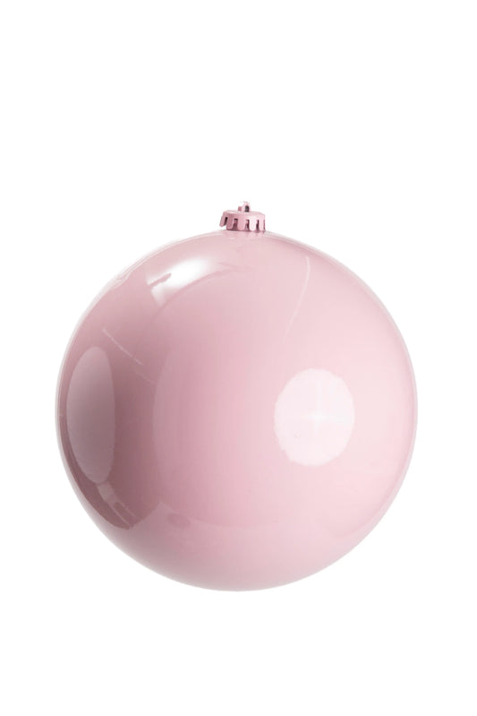 Esfera Navideña Rosa 20 cm