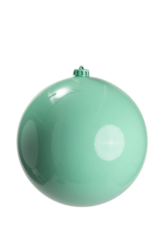 Esfera Navideña Verde Menta 20 cm