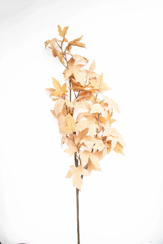 Vara de Hojas de Maple Artificial 137 cm