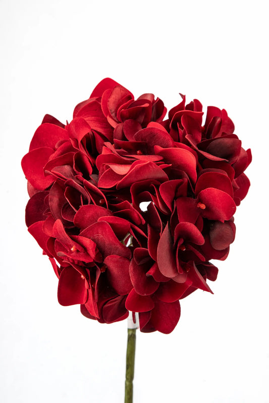 Flor de Hortensia Roja