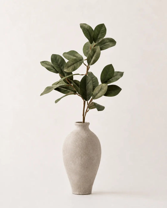 Vara de Hojas de Magnolia Verde